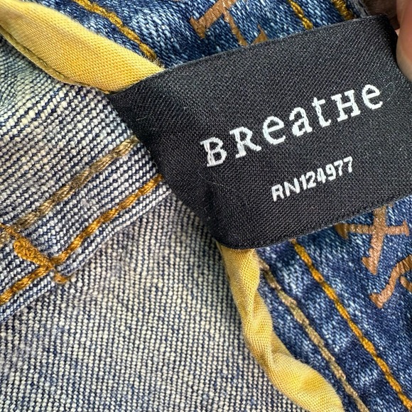 PrAna Men's Denim‎ Blue Jeans BREATHE Size 36x30 Straight Leg Slim Fit - Picture 15 of 15